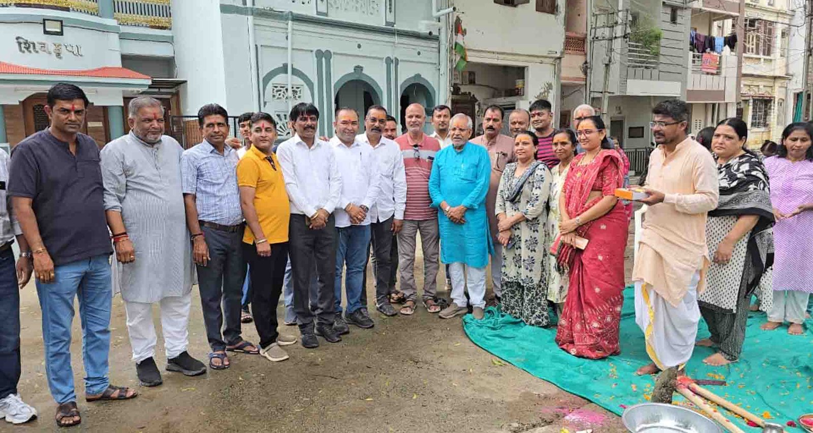 પાટણ પાલિકા દ્વારા અંદાજીત રૂ.૨૭ લાખના ખર્ચે બનનાર રોડ- રસ્તા ના કામો નું ખાતમુહુર્ત કરાયું