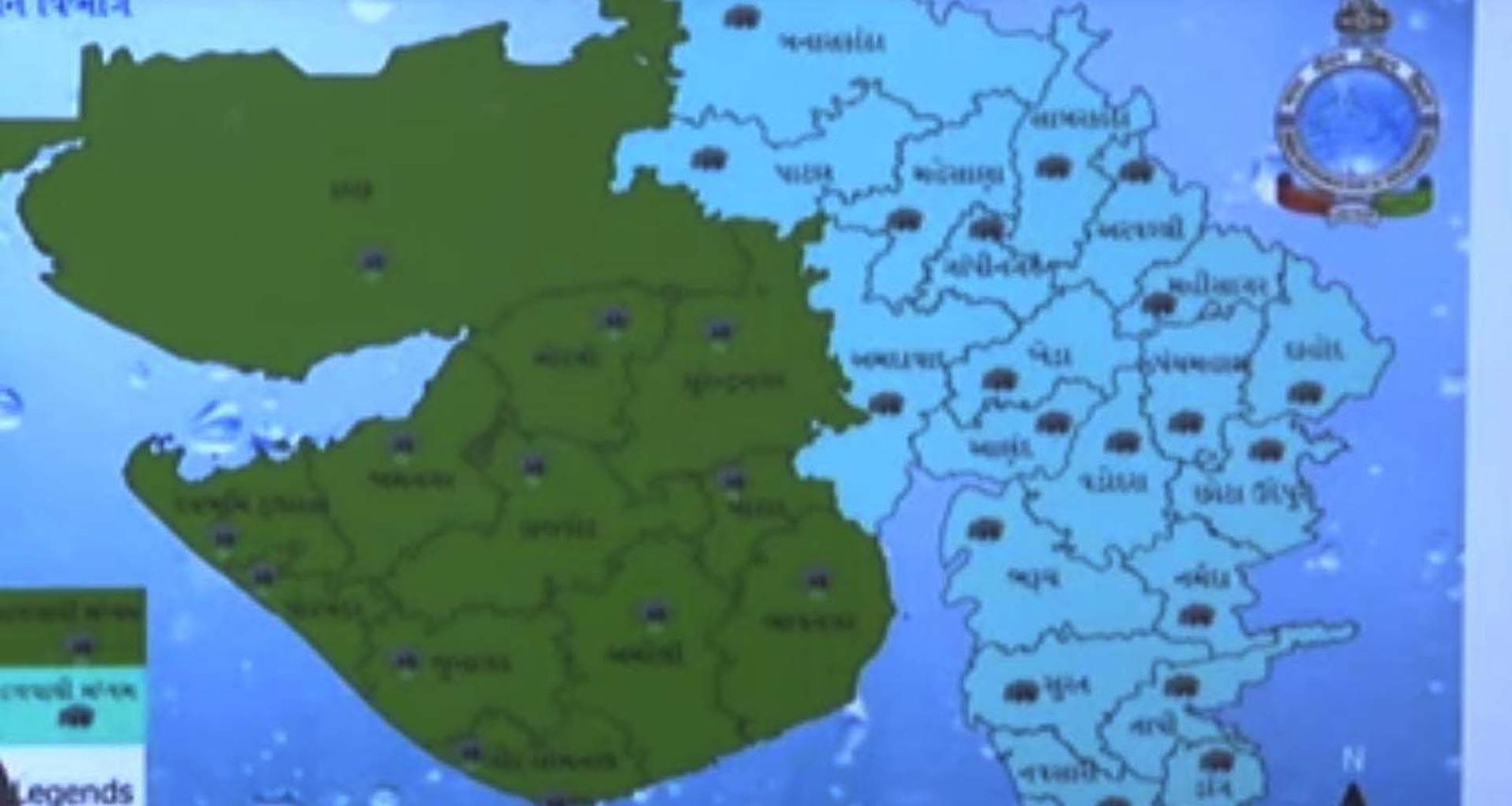 બનાસકાંઠા જિલ્લામાં આગામી ૧૭ થી ૨૦ સપ્ટેમ્બર દરમિયાન વાતાવરણમાં પલટા આવવાની સંભાવના