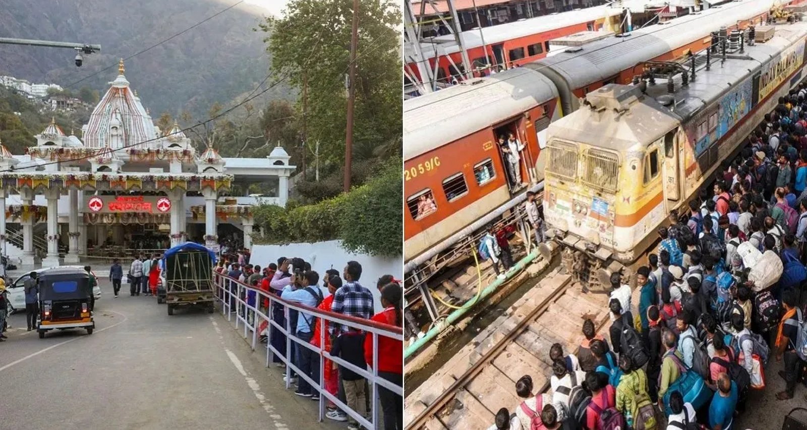 માતા વૈષ્ણોદેવીના ભક્તોને આંચકો, જમ્મુ-કાશ્મીર જતી 22 ટ્રેનો અચાનક રદ; જુઓ યાદી