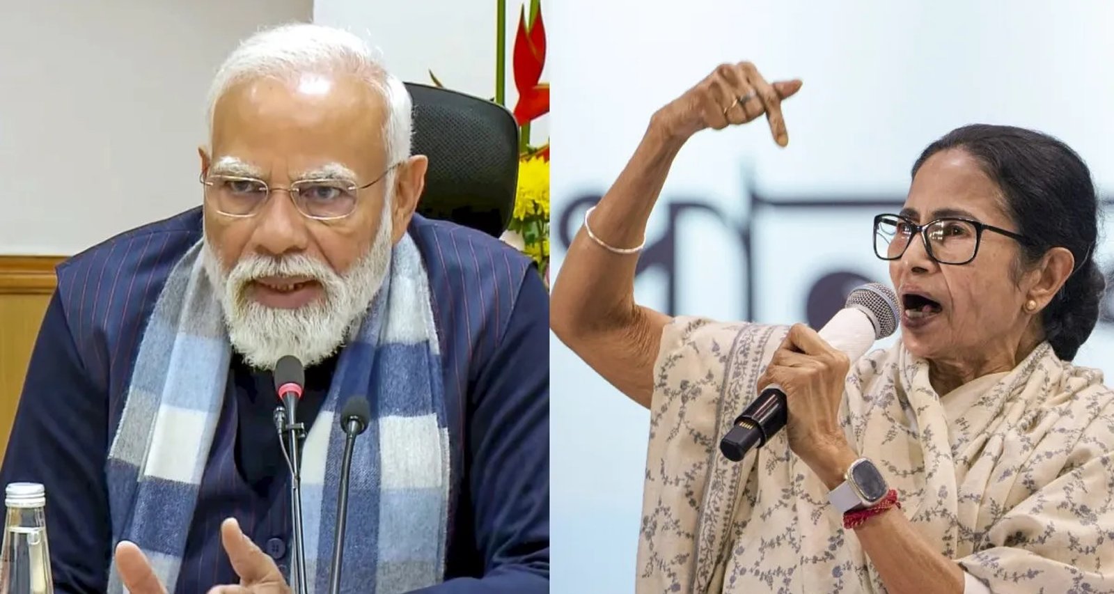 પ્રધાનમંત્રી મોદીએ મુખ્યમંત્રી મમતા બેનર્જીને જન્મદિવસની શુભેચ્છા પાઠવી