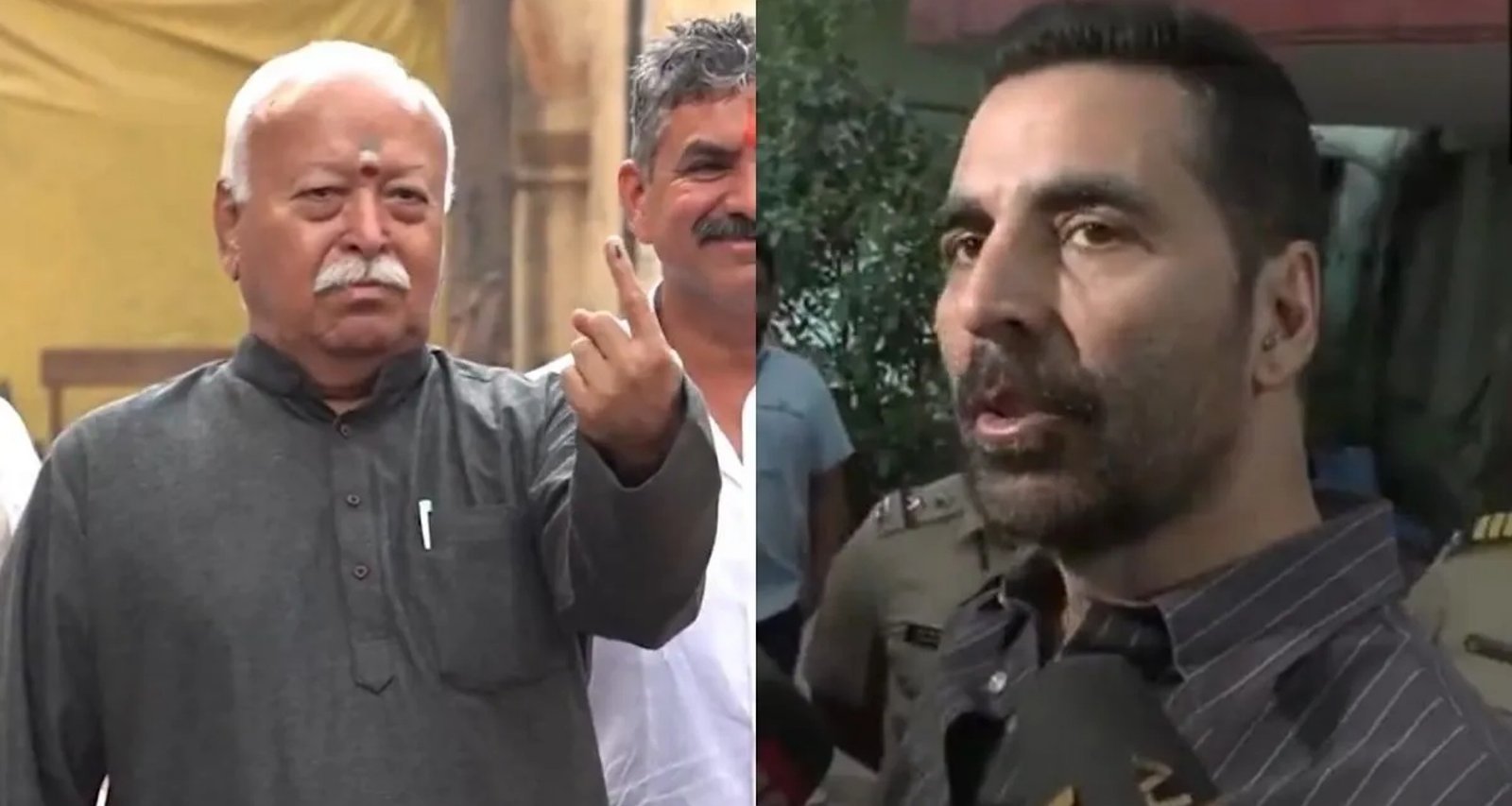 BMC સહિત 29 મ્યુનિસિપલ સંસ્થાઓ માટે મતદાન ચાલુ, મોહન ભાગવત અને અક્ષય કુમારે મતદાન કર્યું