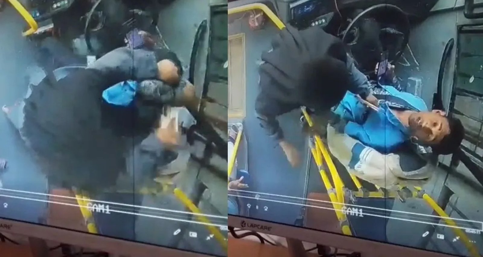 સુરતમાં બસ રોકવાનો ઇનકાર કરવા બદલ બુરખો પહેરેલી મહિલાએ બસ ડ્રાઇવર પર હુમલો કર્યો