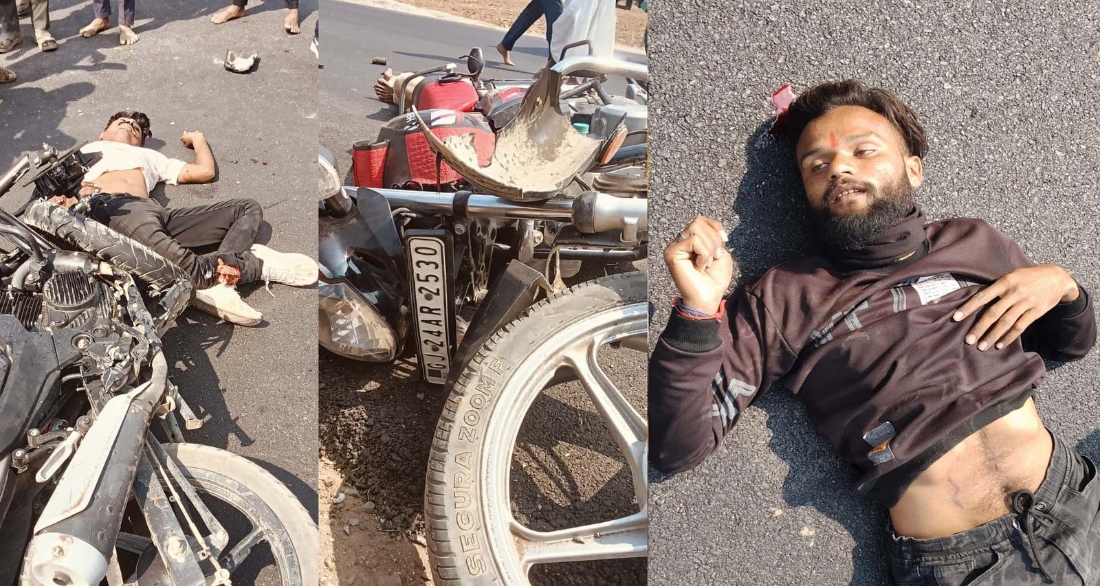 ડીસાના લુણપુર નજીક ગમખ્વાર માર્ગ અકસ્માતમાં 3 વ્યક્તિના કરુણ મોત નિપજ્યા