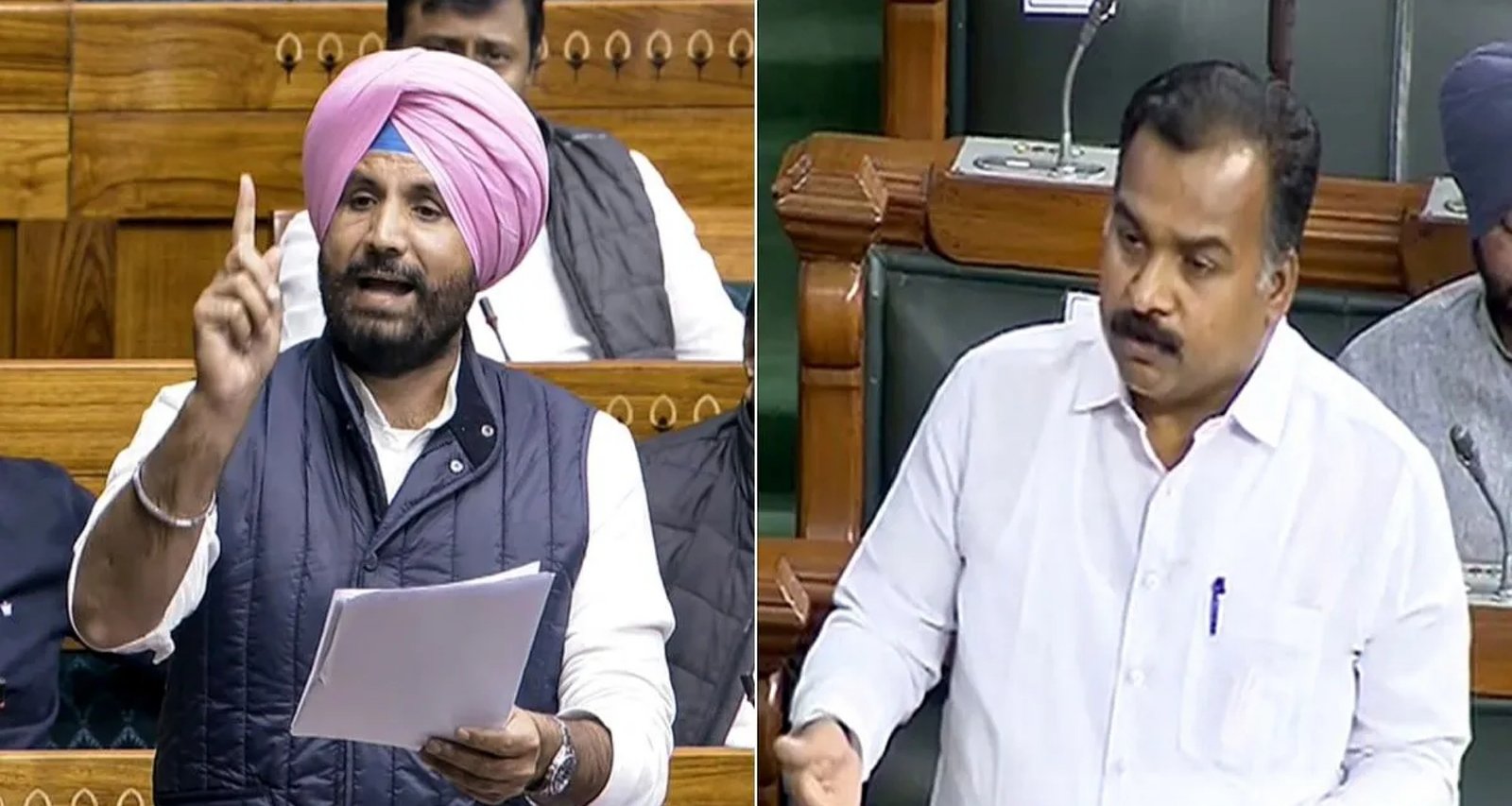 લોકસભા સ્પીકર પર કાગળ ફેંકનારા 8 સાંસદો સામે કાર્યવાહી, સમગ્ર સત્ર માટે સસ્પેન્ડ