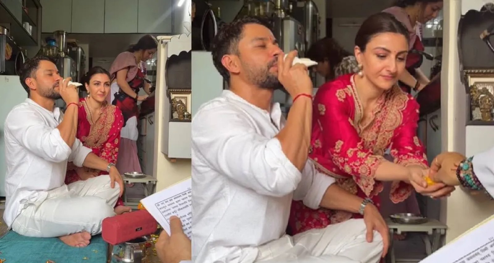 સોહા અલી ખાને ઘરે ખૂબ જ ધામધૂમથી શિવરાત્રીની ઉજવણી કરી